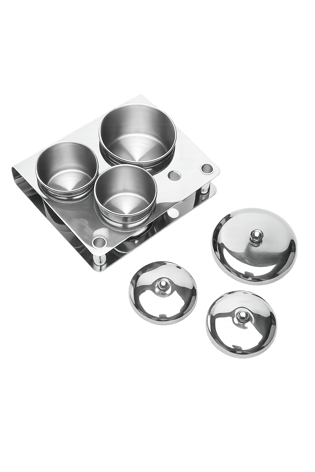 Stainless Steel Dappen Dish (3pcs)